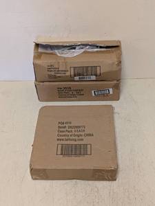 lot 95 image: (3) ASSORTED HOLIDAY FLORAL SERVING SET