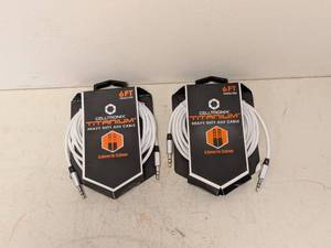 lot 112 image: (2) CELLTRONIX TITANIUM 6 HEAVY DUTY AUX CABLE