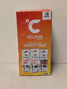 lot 125 image: NEW CELSIUS SPARKLING VIBE VARIETY PACK
