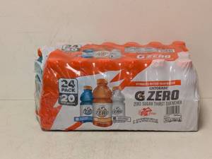 lot 126 image: GATORADE G ZERO VARIETY 24 PACK