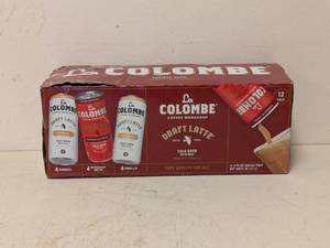 lot 141 image: LA COLOMBE COFFEE WORKSHOP COLD BREW WITH MILK 12PK.