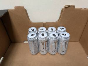 lot 153 image: MONSTER ENERGY ZERO ULTRA 8PK.