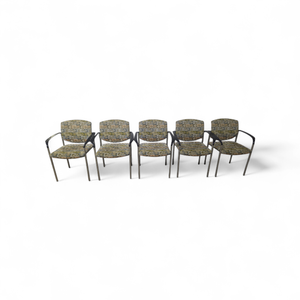 lot 72 image: 5 Steelcase Stacking Chairs
