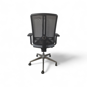 lot 33 image: Rim Flexi Adjustable Chair with Chrome Base