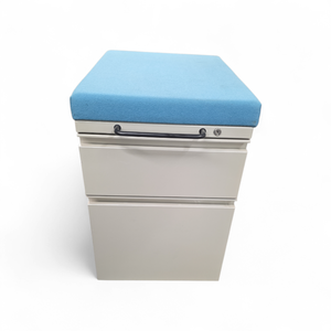 lot 103 image: Herman Miller Pedestal Filing Cabinet on Wheels