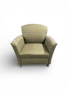 lot 177 image: Lounge chair with wheels and removable Tablet Arm