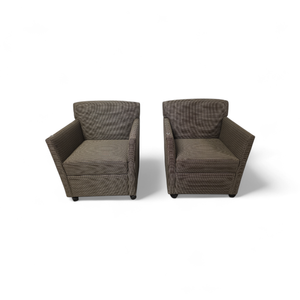 lot 216 image: 2 Guest Chairs with Removable Tablet Arms