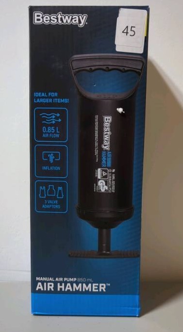 lot 45 image: Bestway Air Hammer Manual Air Pump