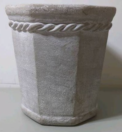 lot 78 image: Threshold Octagon Concrete Planter