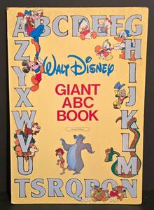 lot 525K image: LL-S - Walt Disney Giant ABC Book Oversized Starlight Editions