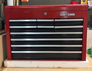 lot 11R image: TR - Craftsman Toolbox with Assorted Hand Tools and More