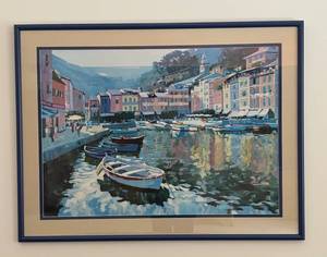 lot 24R image: MB - Memories of Italy Framed Print by Howard Behrens