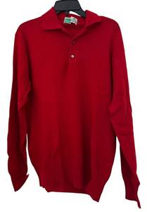 lot 68R image: MB - Vintage Benetton Red Wool Sweater