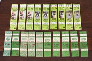 lot 77R image: MB - Collection of Vintage Minnesota North Stars Hockey Tickets