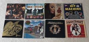 lot 176R image: MB - Collection of 8 Vintage Vinyl Record Albums Including The Main Event, Hit Machine and More