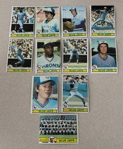 lot 275R image: MB - 1978 Toronto Blue Jays Baseball Trading Cards Set Topps