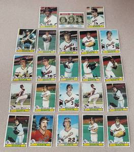 lot 276R image: MB - 1979 Topps San Francisco Giants Baseball Cards