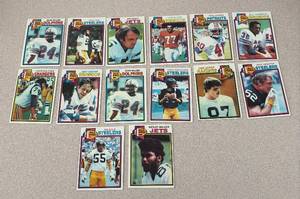 lot 301R image: MB - Set of Vintage AFC All Pro Sports Trading Cards