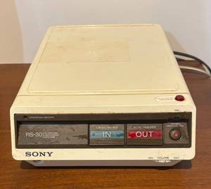 lot 314R image: TR - Sony RS-30 Vintage Telephone Answering Machine