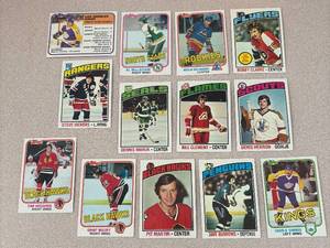 lot 319R image: MB - Collection of Vintage Hockey Sports Cards Featuring NHL Teams and Players