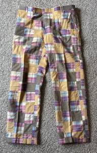 lot 344R image: LLBR - Jack Nicklaus Golden Bear Sport Slacks Patchwork Pants