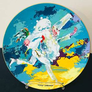 lot 86C image: P - LeRoy Neiman Royal Doulton Punchinello Collector Plate 10.5 Inch Limited Edition 1978