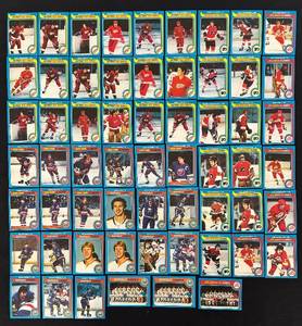 lot 315C image: DR - Collection of 66 1978-79 O-Pee-Chee NHL Hockey Trading Cards
