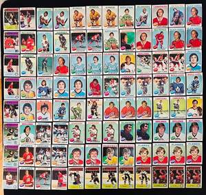 lot 328C image: DR - 1970s Hockey Card Collection Assorted NHL Teams and Players