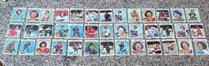 lot 356R image: K - Collection of Vintage Hockey Sports Cards Assorted NHL Teams