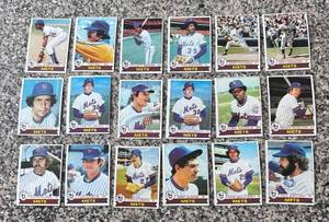 lot 358R image: K - Collection of Vintage New York Mets Baseball Cards