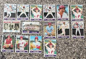 lot 359R image: K - Vintage Philadelphia Phillies Baseball Card Collection