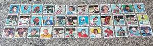 lot 369R image: K - Collection of Vintage Hockey Sports Cards Assorted Teams