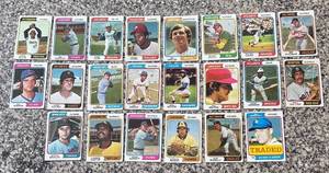 lot 381R image: K - Collection of Vintage Baseball Cards Assorted Teams and Players