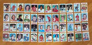 lot 388R image: K - Collection of Vintage Hockey Player Sports Cards