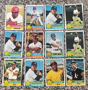 lot 390R image: K - Collection of Vintage NL and AL All-Star Baseball Cards
