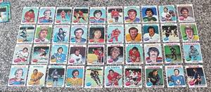 lot 396R image: K - Collection of Vintage Hockey Sports Cards Assorted Teams and Players