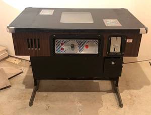 lot 454R image: LLS - Vintage Moon Cresta Table Arcade Game