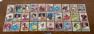 lot 546R image: DR - Collection of Vintage Baseball Sports Cards Assorted Teams