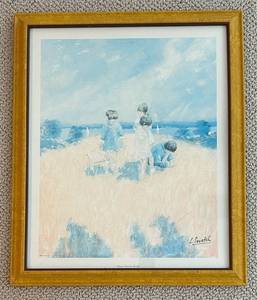 lot 616C image: LL - Spring Frolic by Sovatch Framed Print