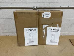 lot 313 image: LOT OF 2 Kitchen HQ Electric Iced Coffee Maker with Tumbler