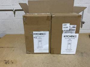 lot 315 image: LOT OF 2 Kitchen HQ Electric Iced Coffee Maker with Tumbler