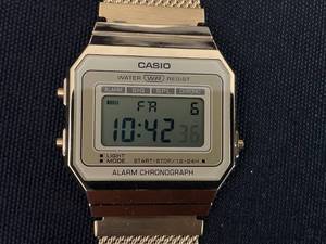 lot 19 image: CASIO VINTAGE A700WMG-9AVT (Missing Clasp)
