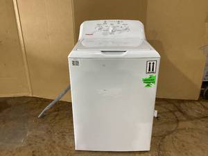 lot 61 image: Hotpoint 4.0 cu.ft. Top Load Washer in White with Cold Plus and Water Level Control
