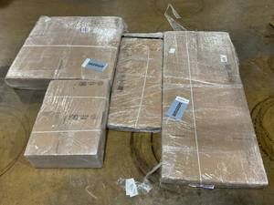 lot 112 image: LOT OF 4 Boxes 10x8x4, 18x18x18, 34x10x6, 48x12x12