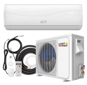 lot 84 image: Costway 12000 BTU Mini Split Air Conditioner and Heater 20 SEER2 115 V Wall-Mounted AC Unit