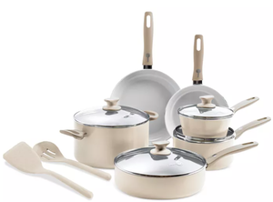 lot 85 image: GreenPan Dover Ceramic Nonstick 12-Piece Cookware Set