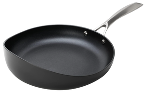 lot 345 image: Radical Pan 10�  Nonstick Frying & Saute Pan, Skillet, With Stainless Steel Handle, for Gas, Induction, Electric Cooktops, Hard-Anodized, Dishwasher Safe. Oven safe, SGS & NSF Certified.