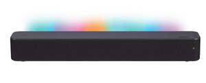 lot 401 image: onn Bluetooth 2.0 Channel Soundbar with Multi-Color LED Lighting, 20, Black (Missing Remote Control)