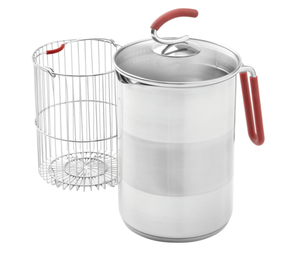 lot 303 image: LOT OF 3 Kuhn Rikon 4th Burner Pot