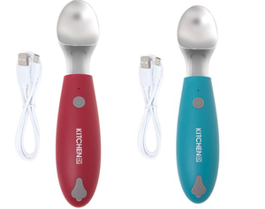 lot 407 image: LOT OF 2 Kitchen HQ Heated Ice Cream Scoop (Colors May Vary)